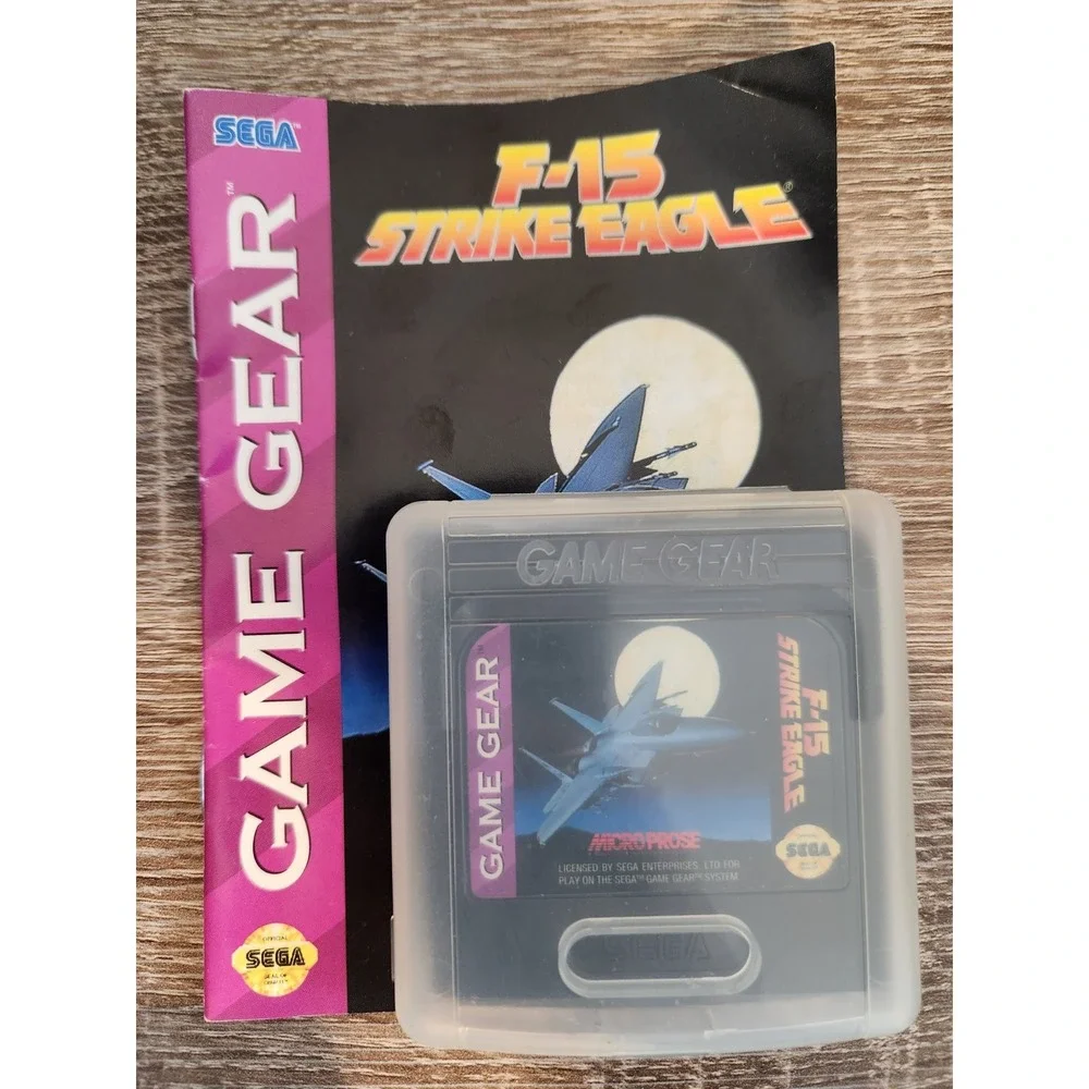 USED‎ SEGA GAME GEAR WITH CASE & INSTRUCTION MANUAL